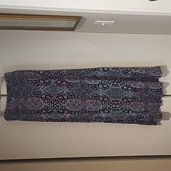 ARTISAN NY Colorful stretch Maxi Skirt size Medium - Picture 1 of 4